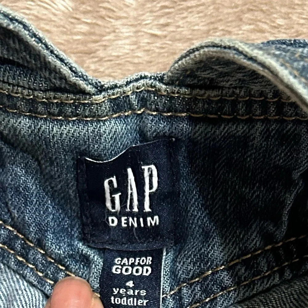 GAP Kids Light Blue Denim Overalls‎